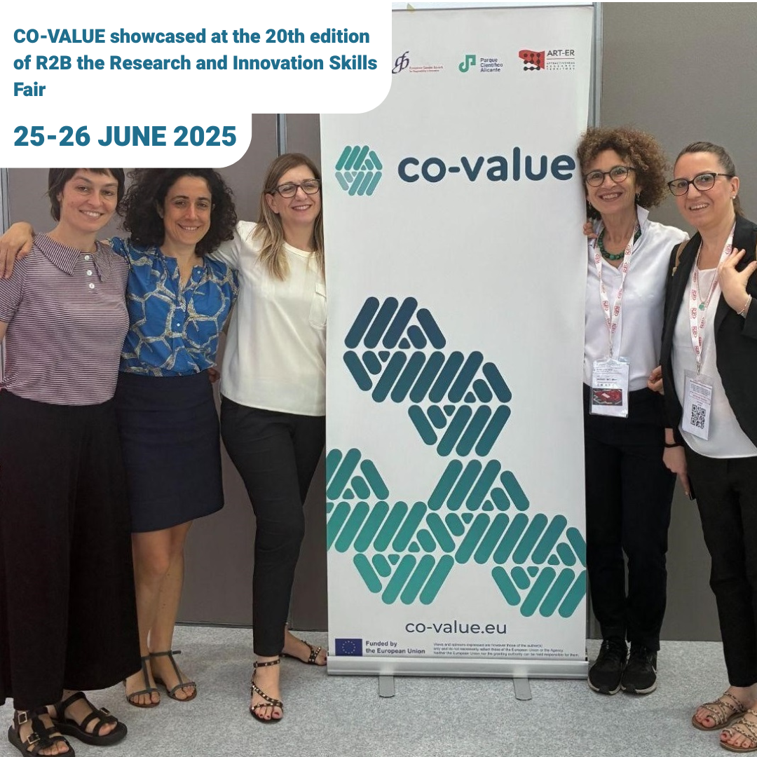 CO-VALUE showcased at the 20th edition of R2B the Research and Innovation Skills Fair
